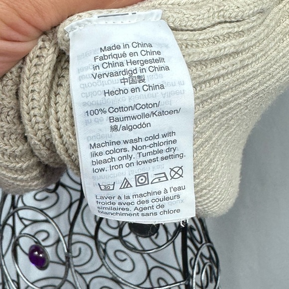 J crew ribbed knit tan vest size S - Picture 7 of 9